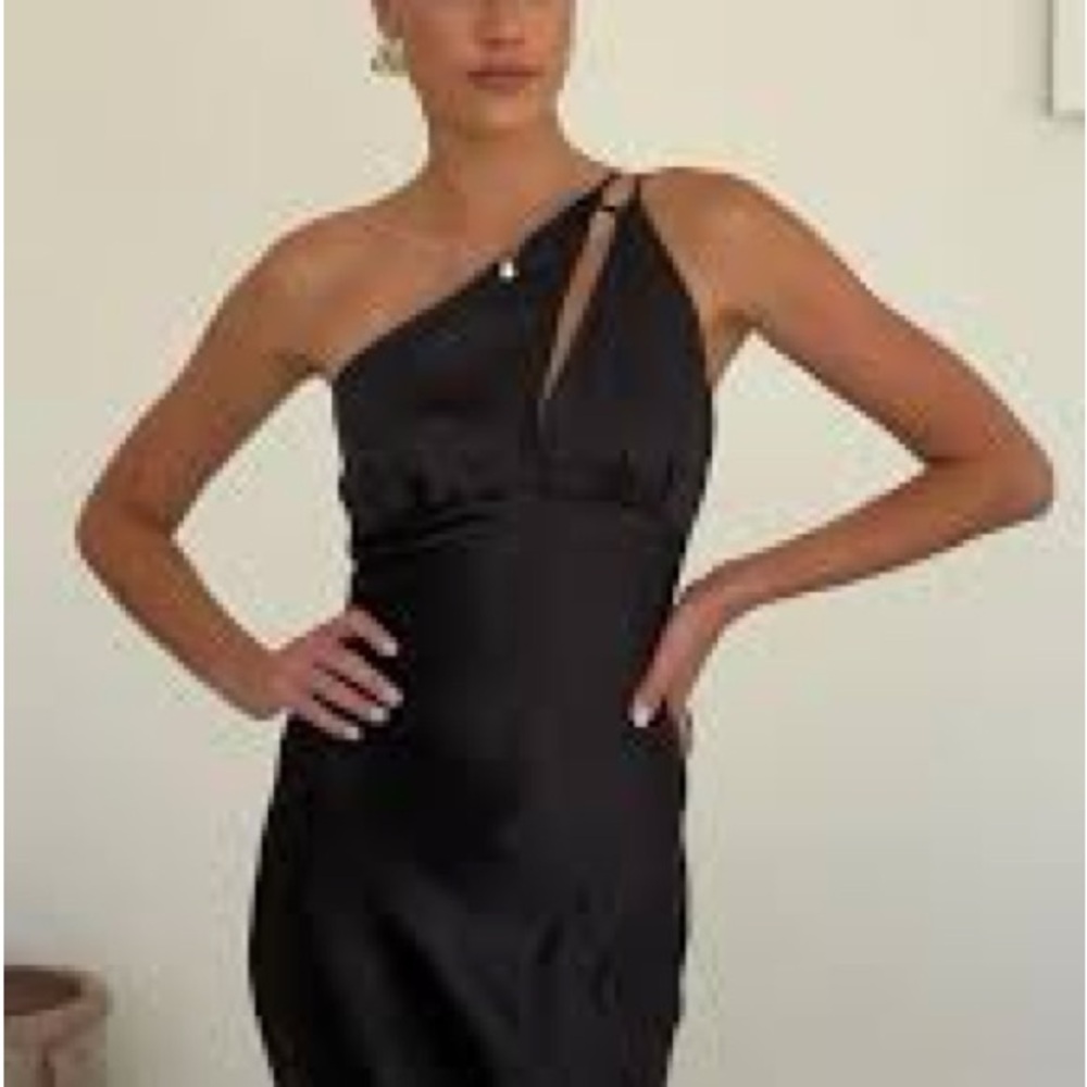 NWT BILLY J BLACK MAXI DRESS
